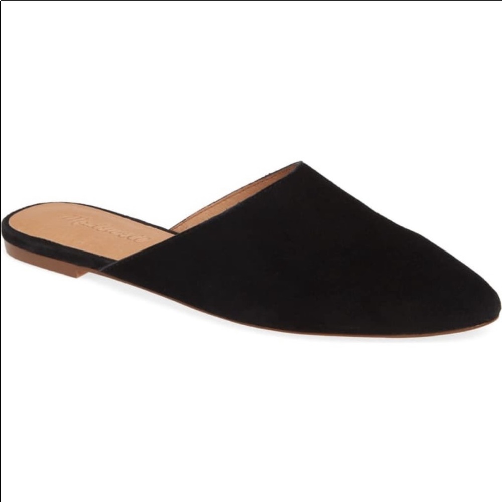 New!! Madewell Remi Mules Black Suede